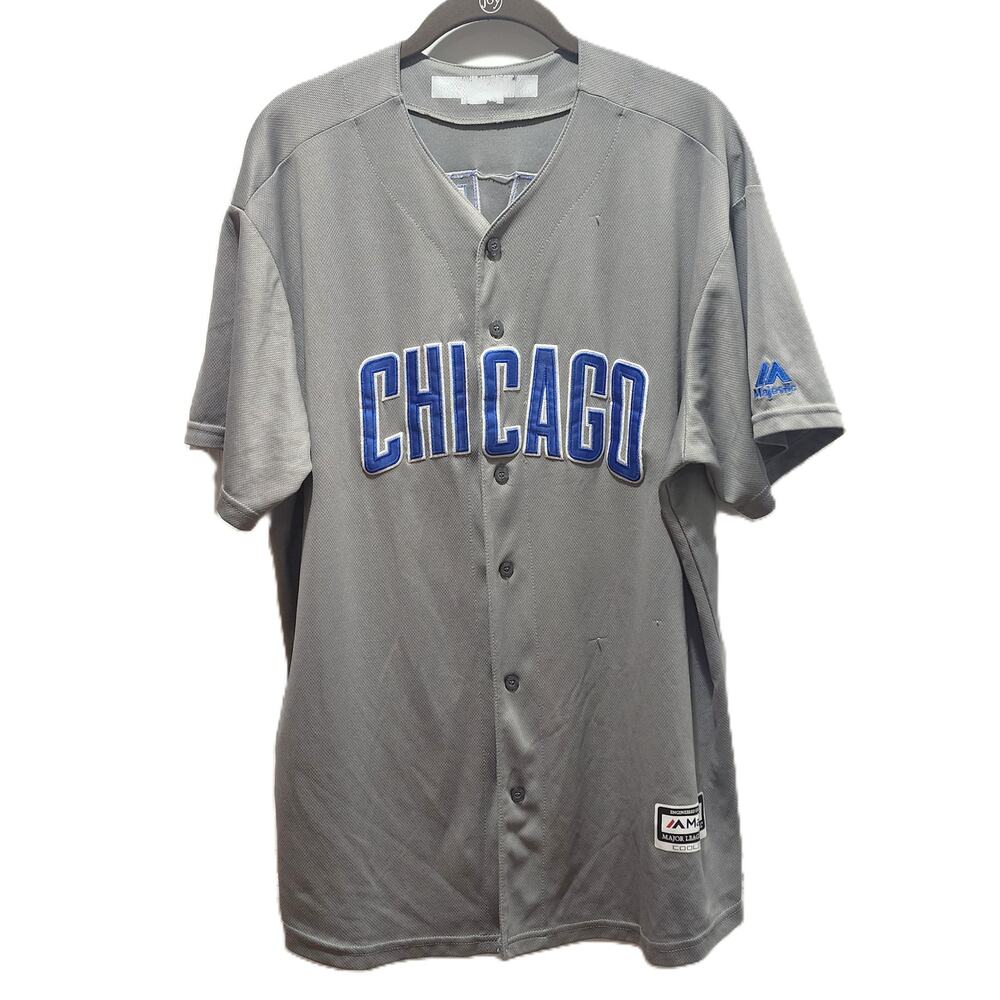 MLB Chicago Cubs Javier Baez 9 Baseball Jersey XL